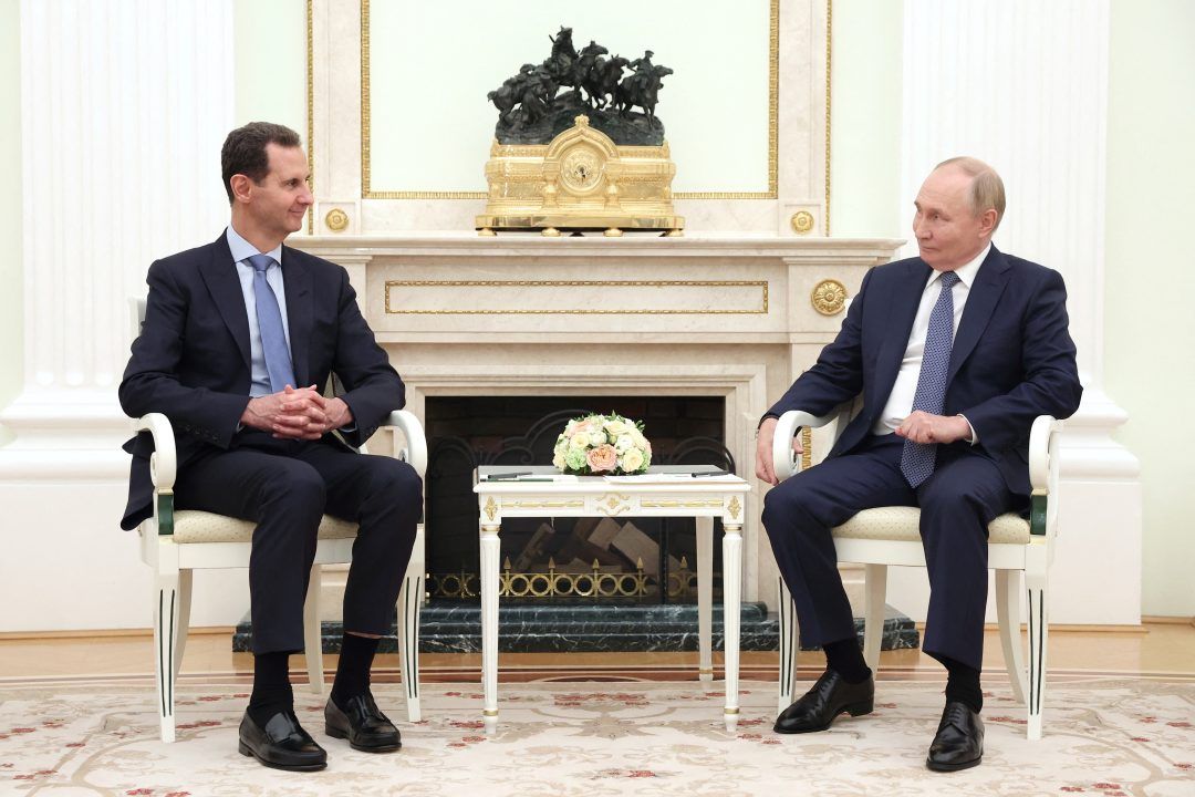 Assad Met Putin in Moscow to Discuss Middle East \