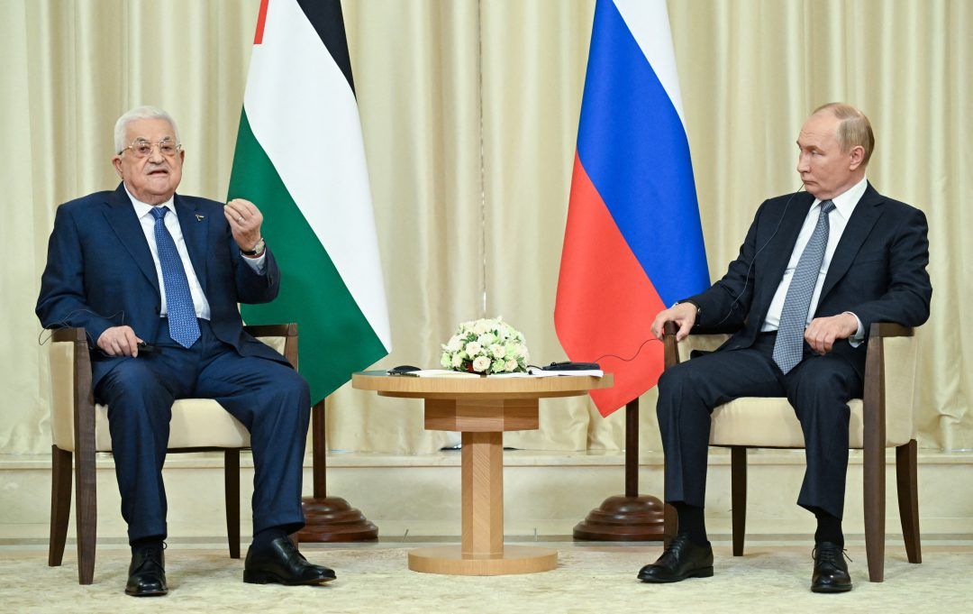 Putin Tells Abbas That He Is 'Concerned' About Civilian Death Toll