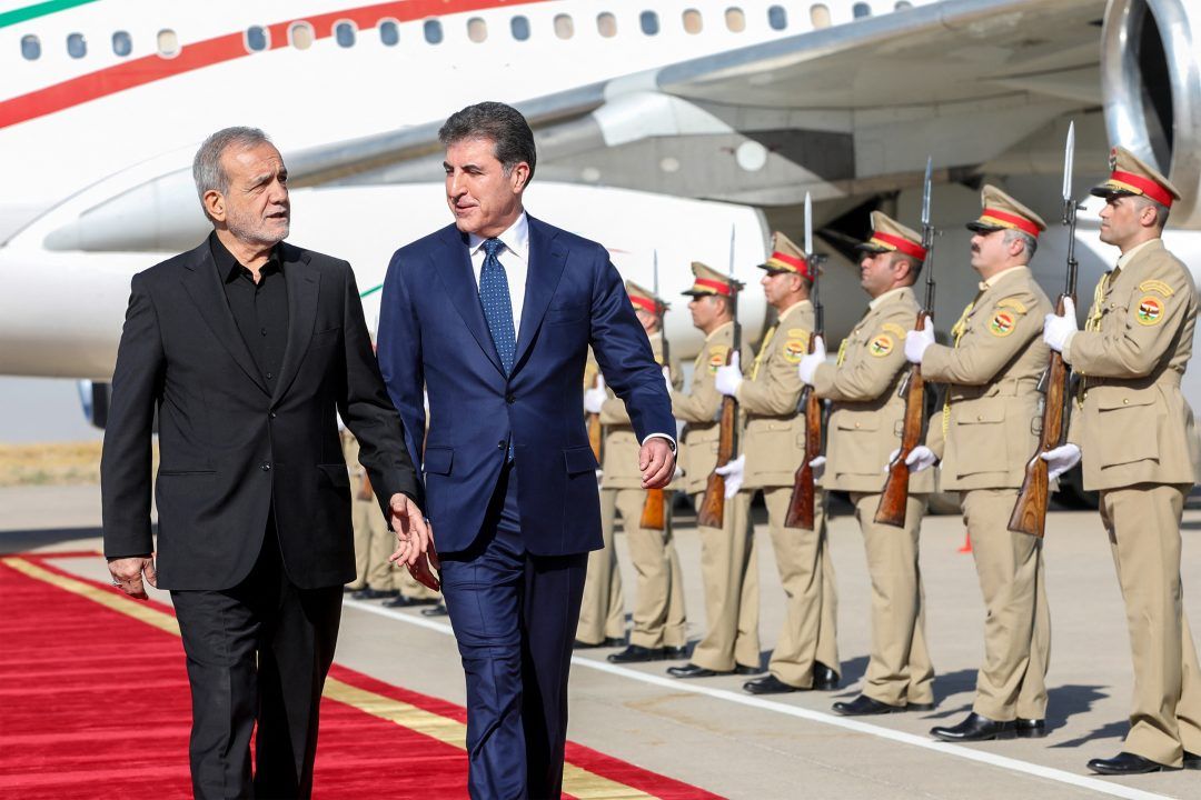 Iran's President Arrives in Iraqi Kurdistan on Visit