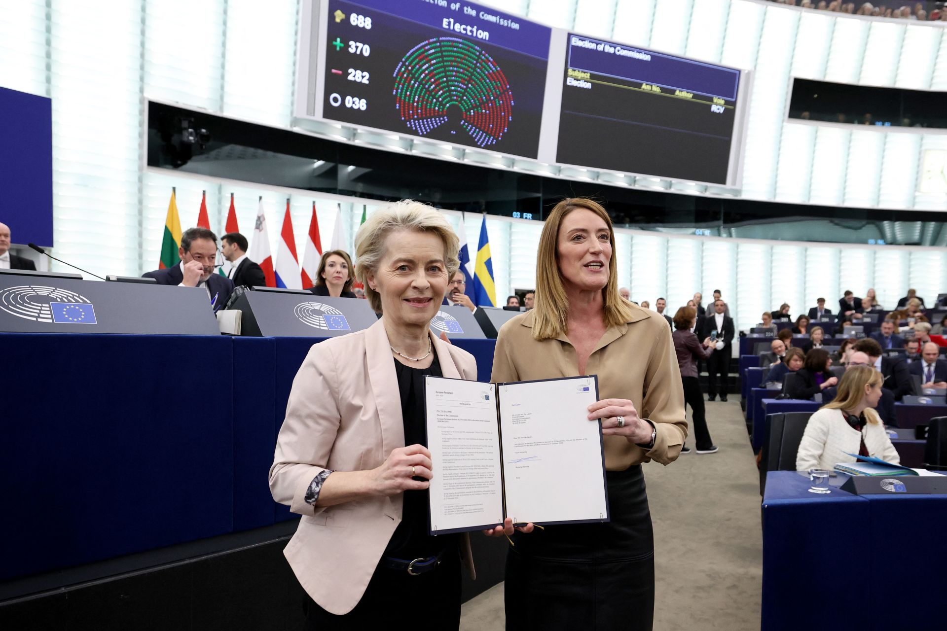 New EU Commission Gets Green Light to Launch Defense, Economy Push