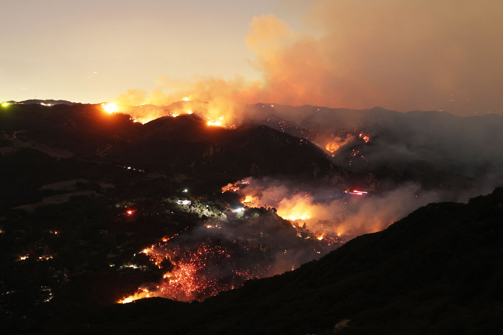 Deadly Wildfires in Los Angeles: Ten Dead and Thousands Evacuated