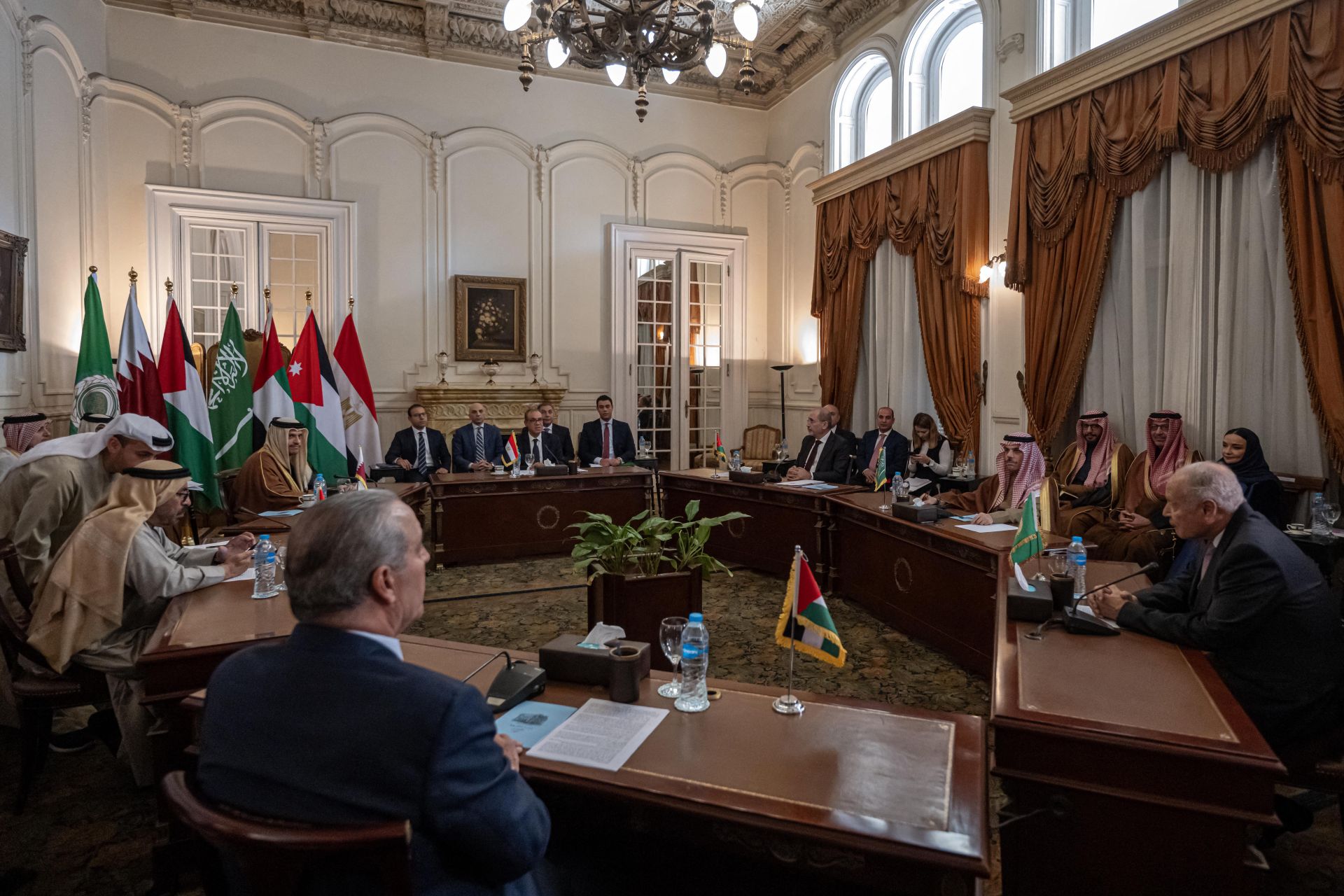 Five Arab Foreign Ministers Reject Forced Displacement of Palestinians