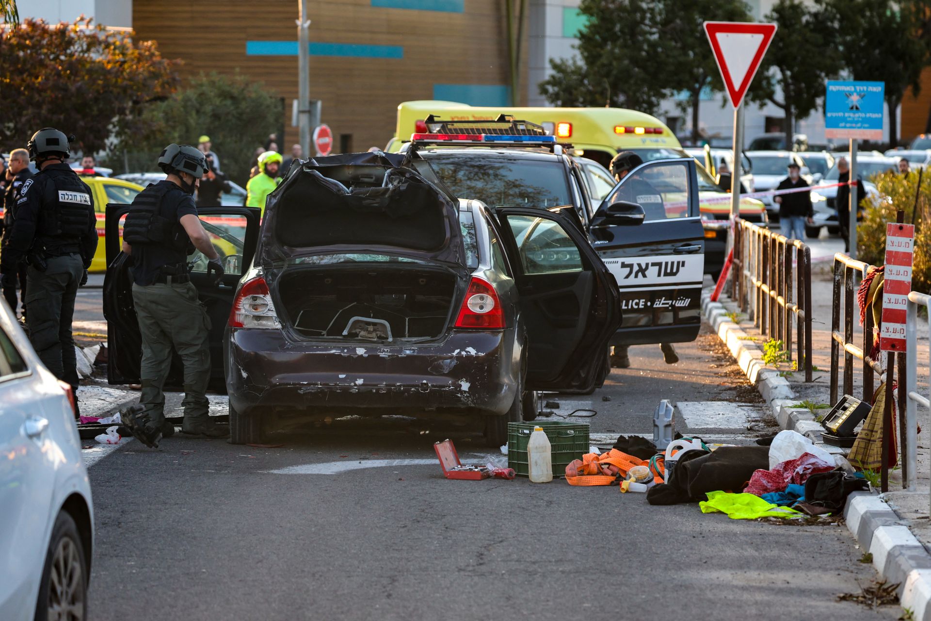 Car Ramming Attack Wounds 13 in Northern Israel