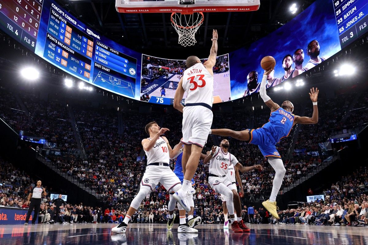 Thunder Hold Off Clippers, Nuggets Shoot Down Rockets 