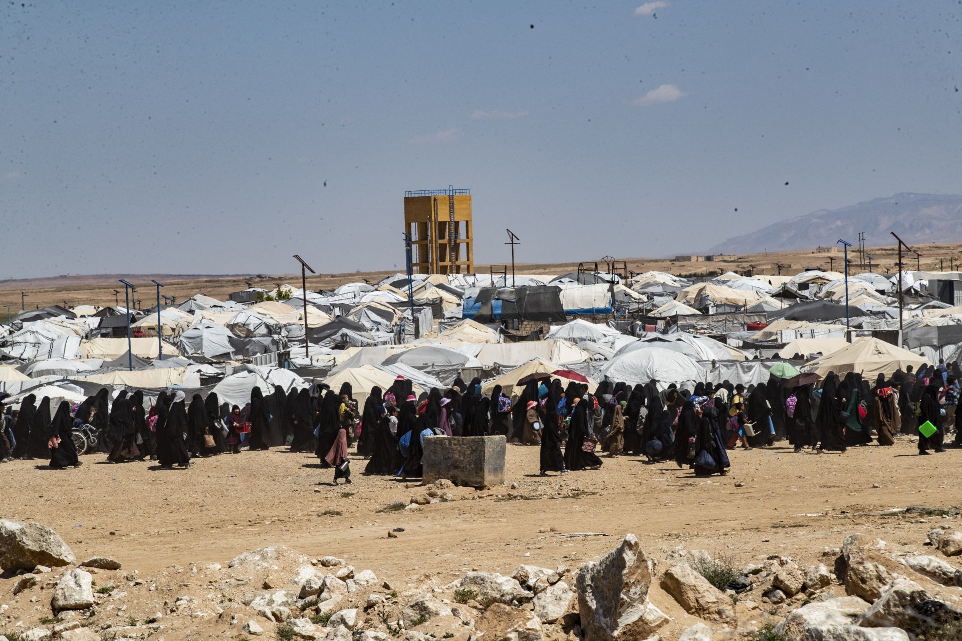 Syrian Government Visits Notorious Camp for First Time Since Kurds Deal