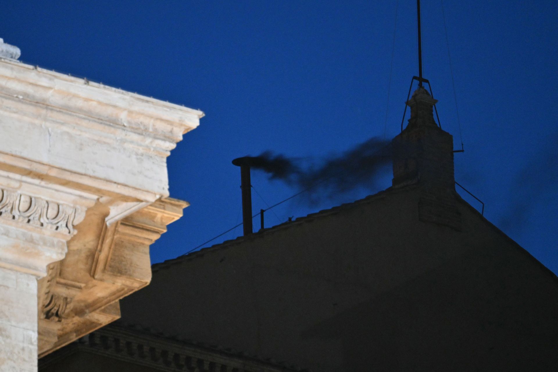 Black Smoke: Cardinals Fail to Elect New Pope on First Try