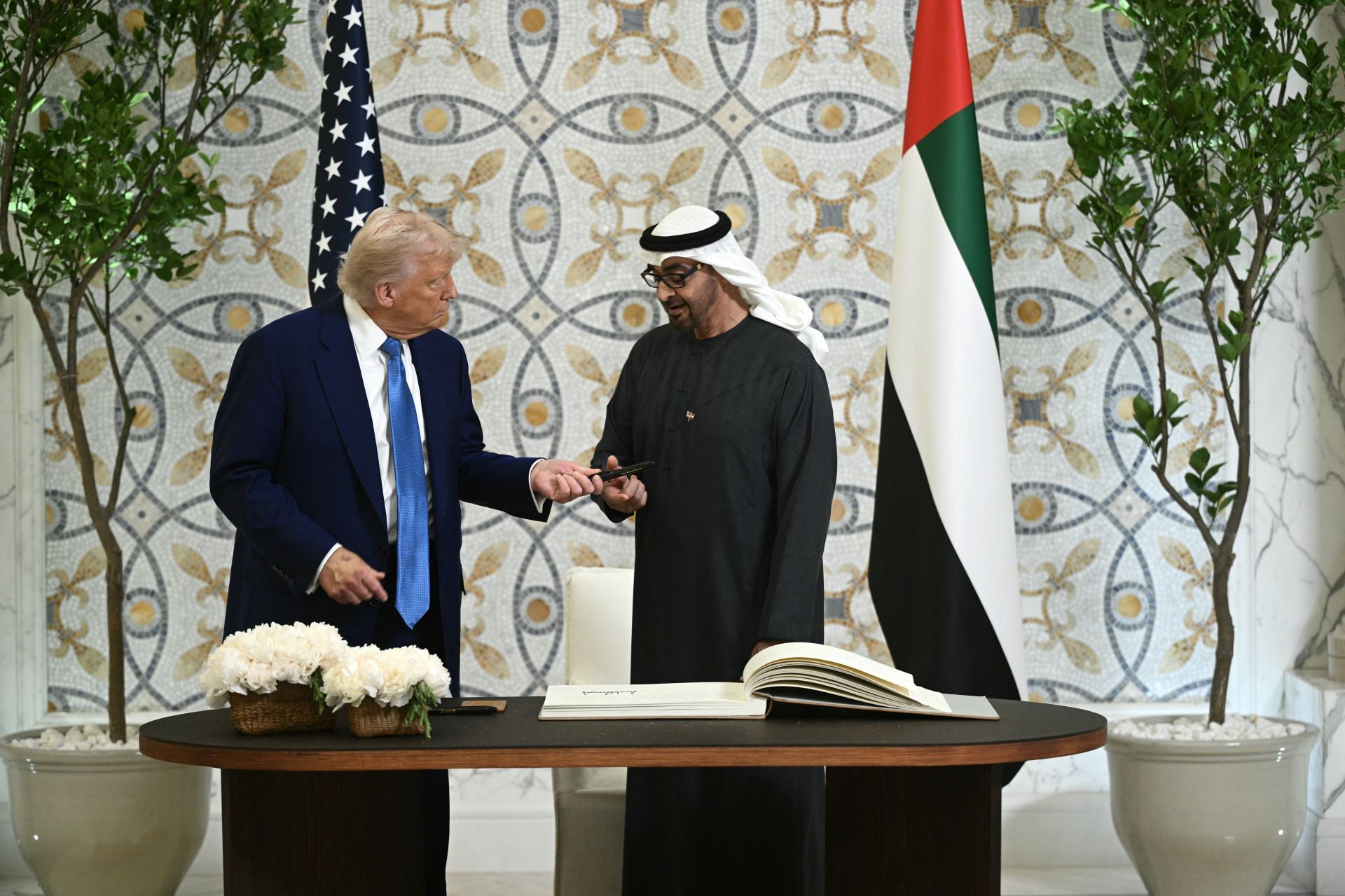 Trump Caps Gulf Tour in Abu Dhabi with Dizzying Investment Pledges