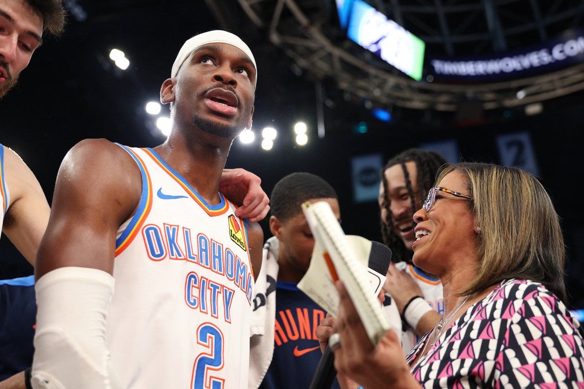 Gilgeous-Alexander Scores 40 As Thunder on Brink of NBA Finals