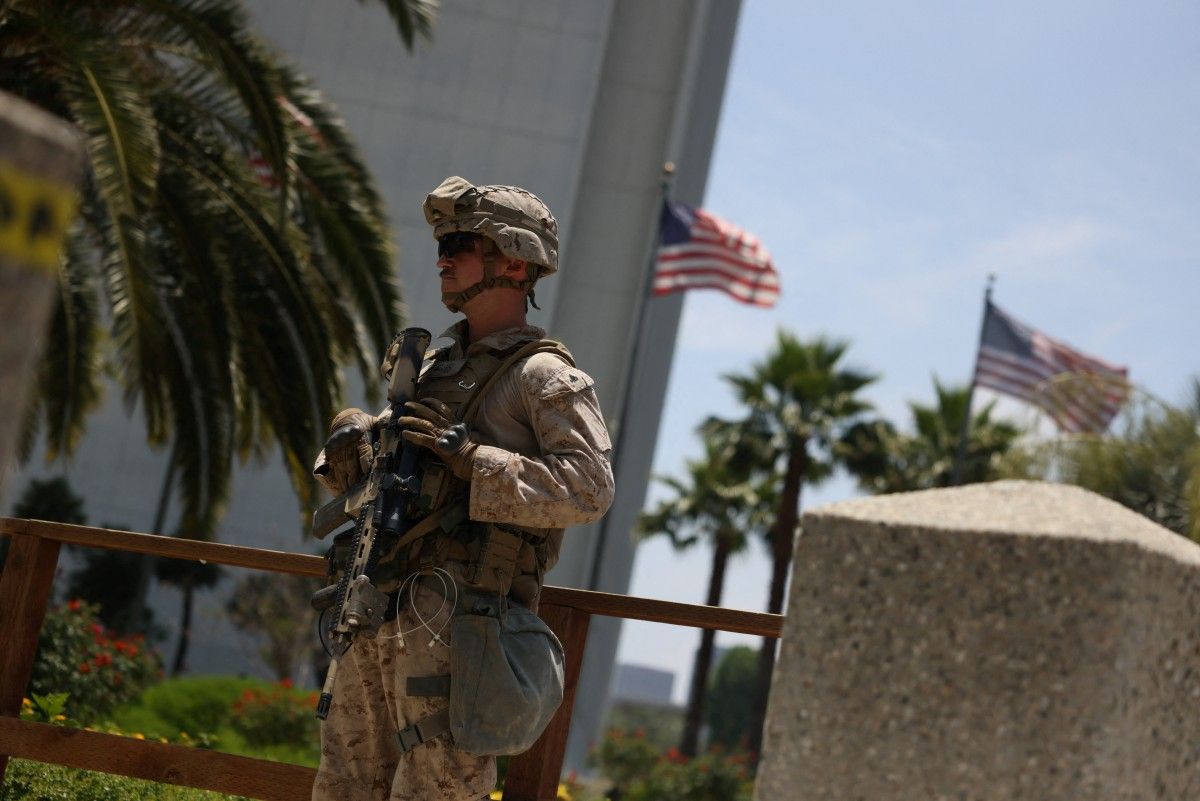 Marines Deploy in Los Angeles Ahead of Mass Anti-Trump Protests
