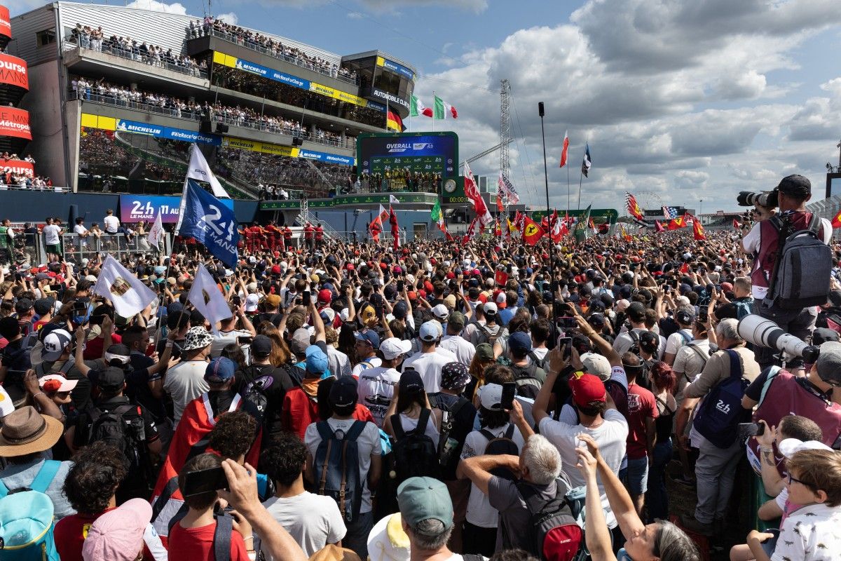 Kubica Steers Ferrari to Third Consecutive 24 Hours of Le Mans
