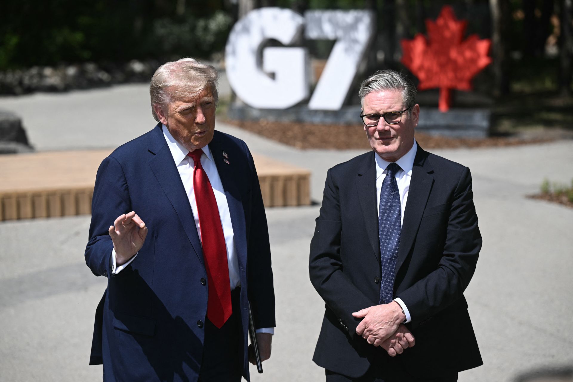 G7 Leaders Weigh Options as Trump Stays Cautious on Iran