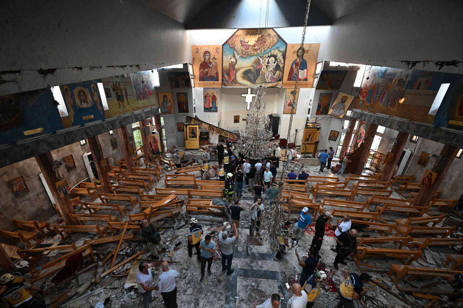 Damascus Church Attack Draws International Condemnations