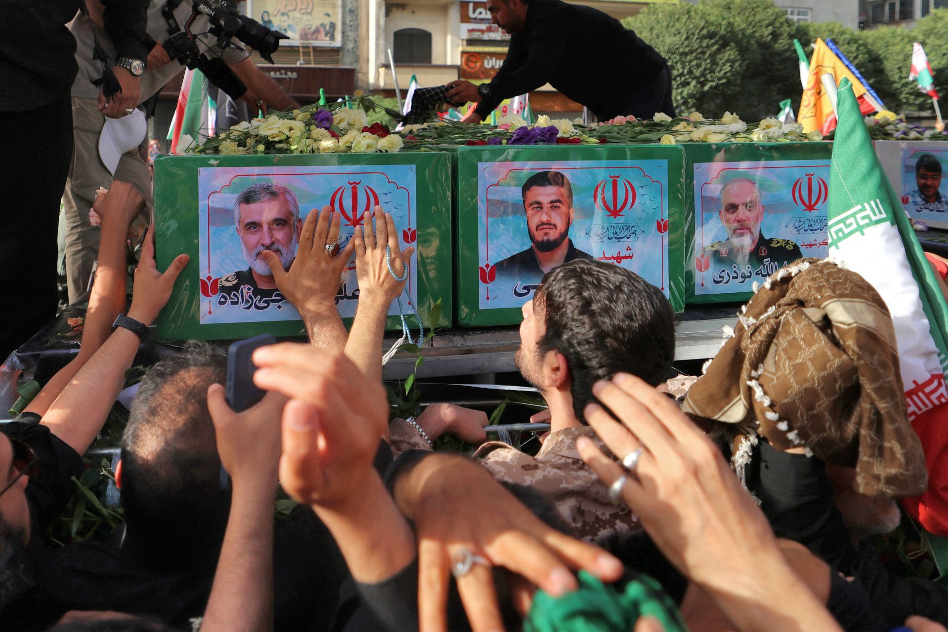 Iran Holds State Funeral for Top Brass Slain in War With Israel