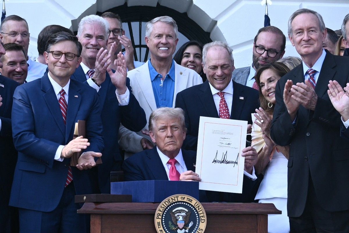 Trump Signs His \