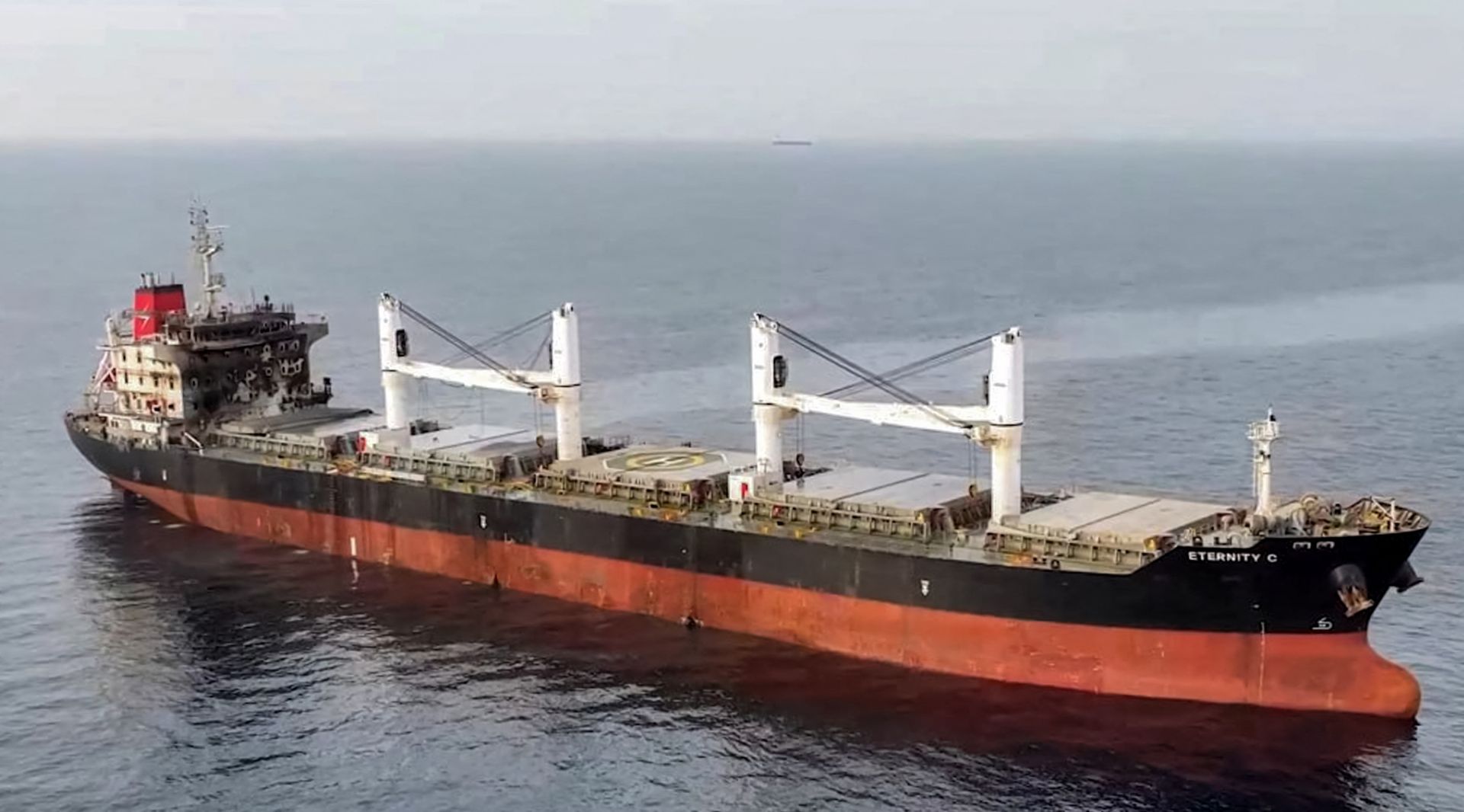 Yemen's Houthis Release Footage of Missing Crew from Sunken Eternity C Ship