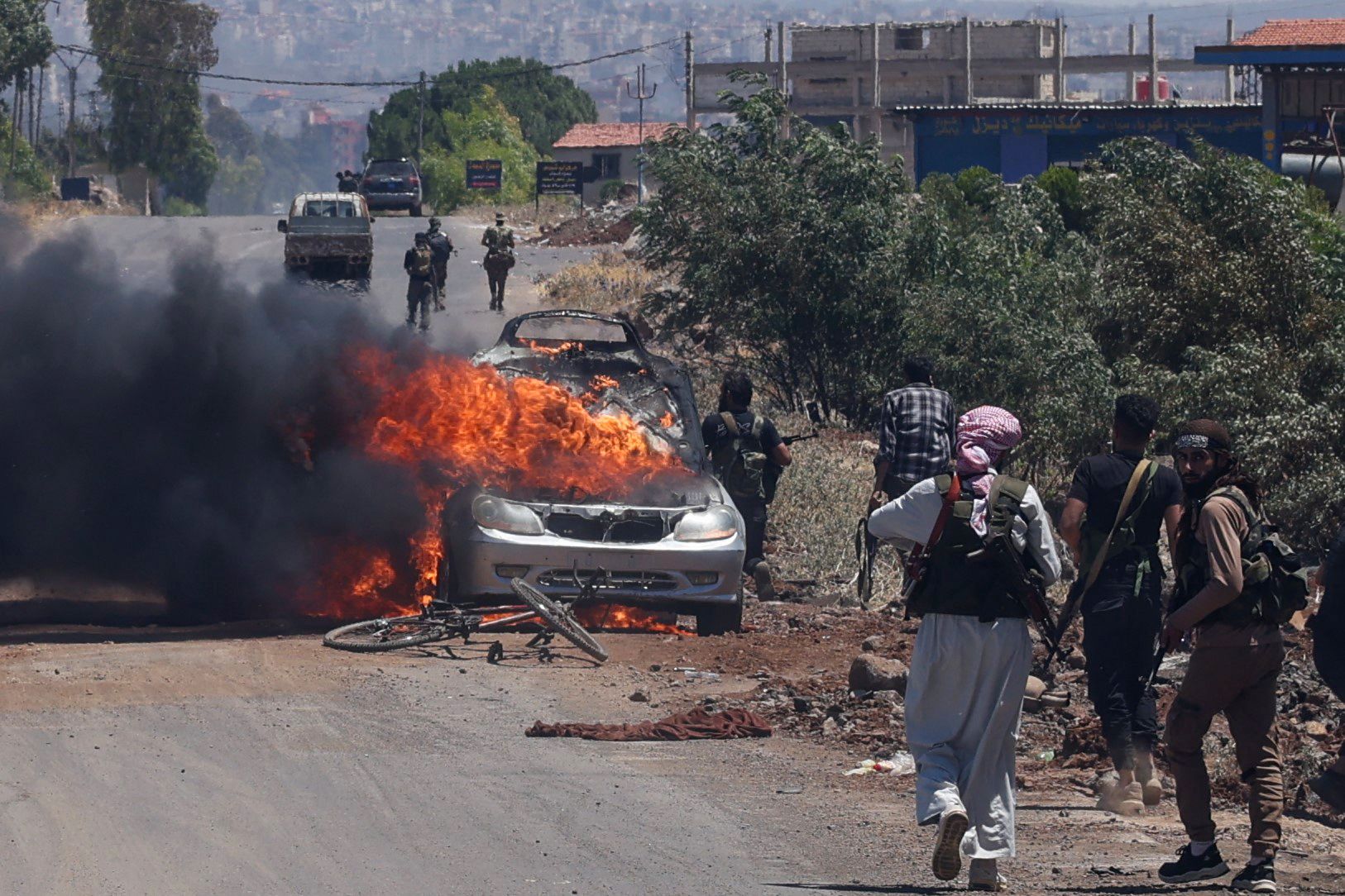 New Clashes Rock Syria's Druze Heartland as Tribal Fighters Reinforce Bedouin