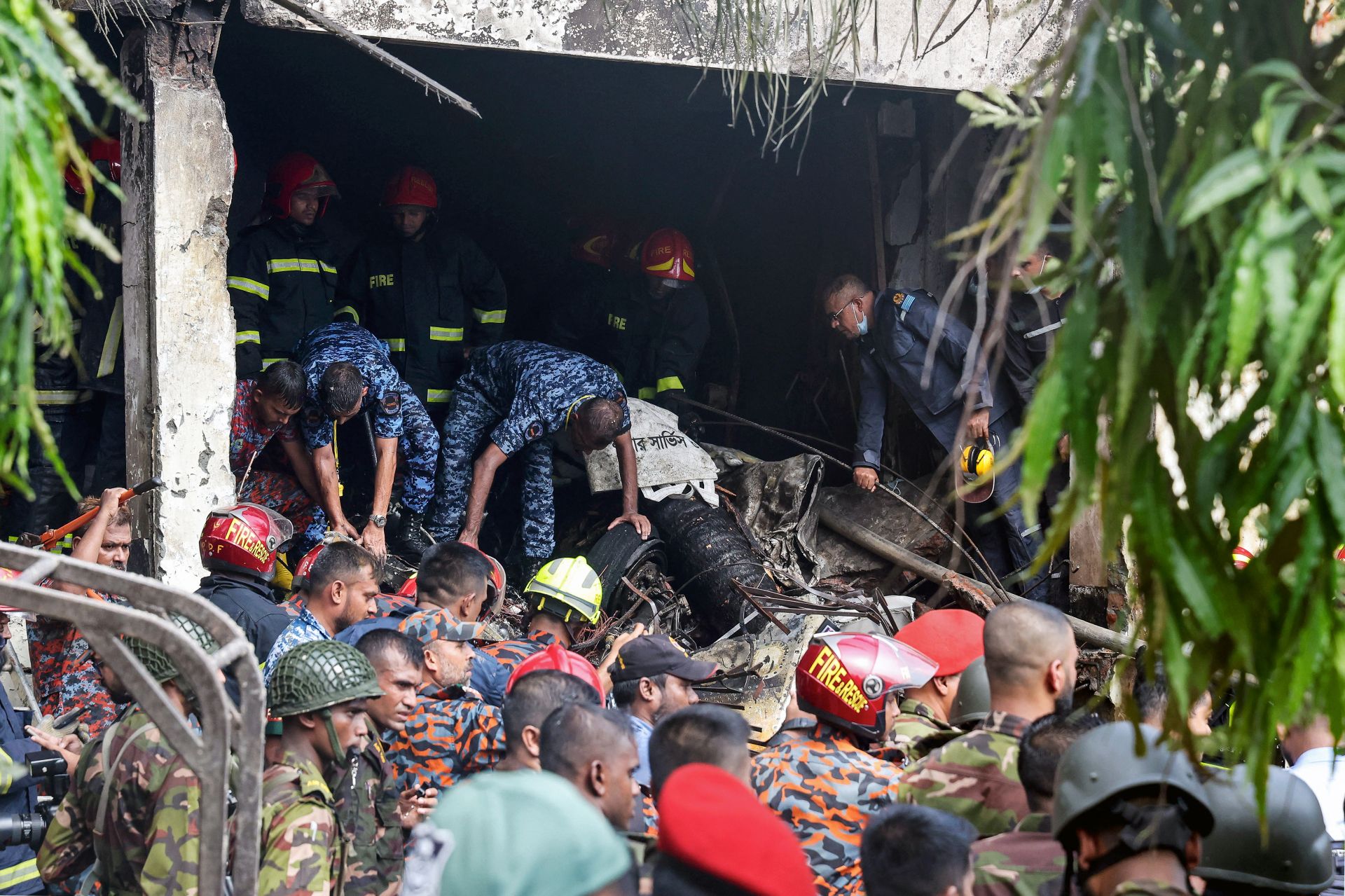 At Least 16 Killed as Bangladesh Fighter Jet Crashes into School