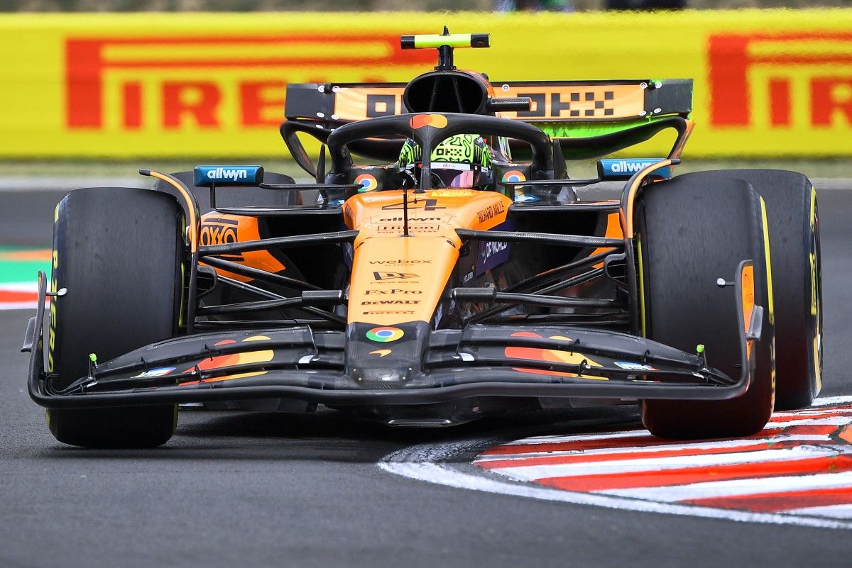 Norris on Top as McLaren Dominate Opening Hungary Practice
