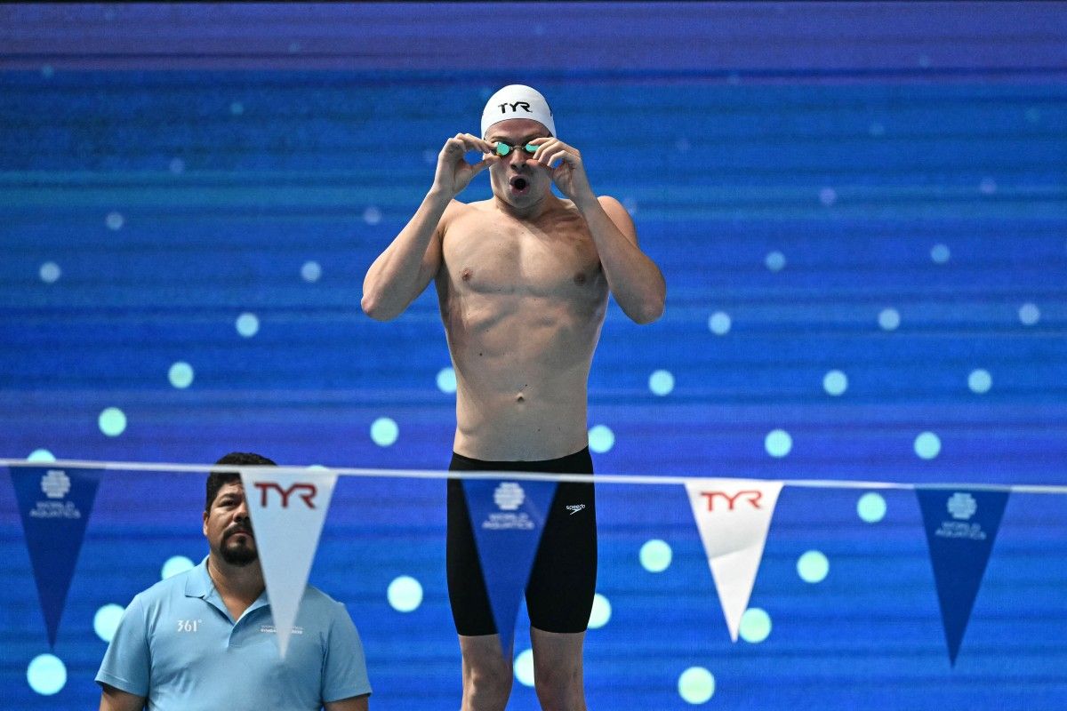 Marchand Wins Dominant 400m Medley World Title