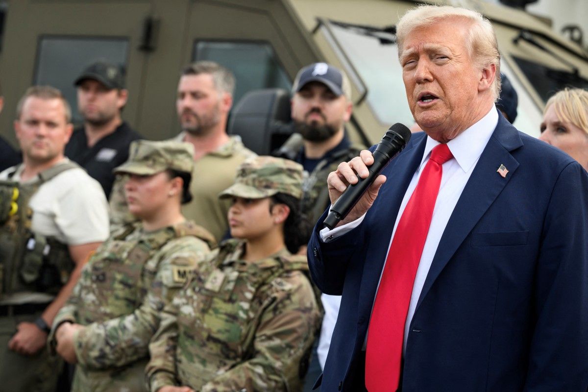 Trump Clashes With Democrats as He Expands National Guard Plans