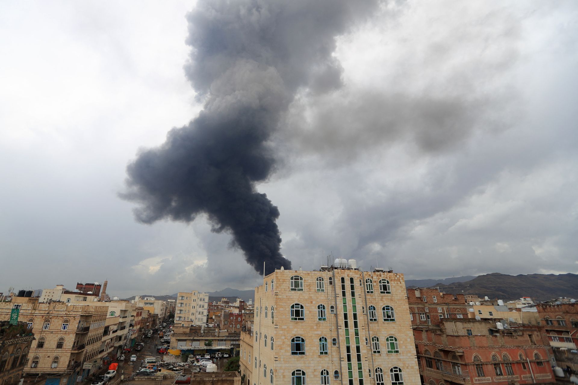 Yemen's Huthis Say Israel Launches Attack on Sanaa