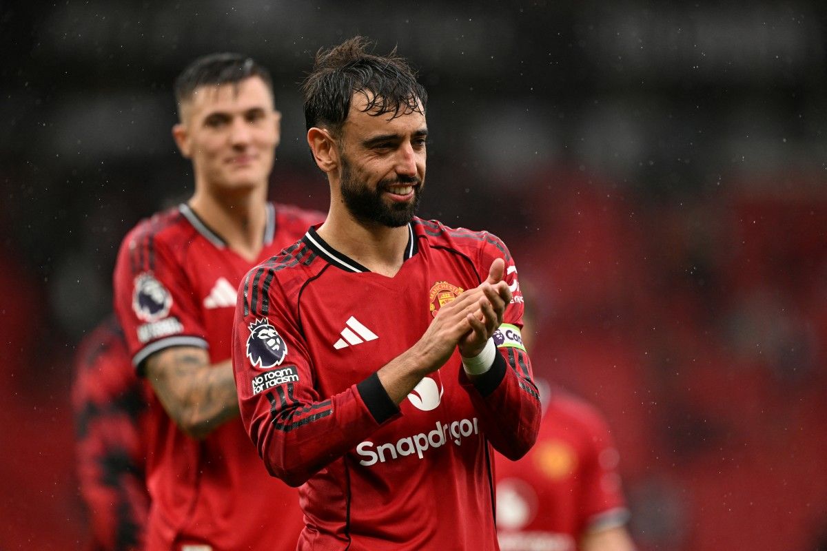 Fernandes Lifts Man Utd Gloom, Frank Suffers First League Loss with Spurs