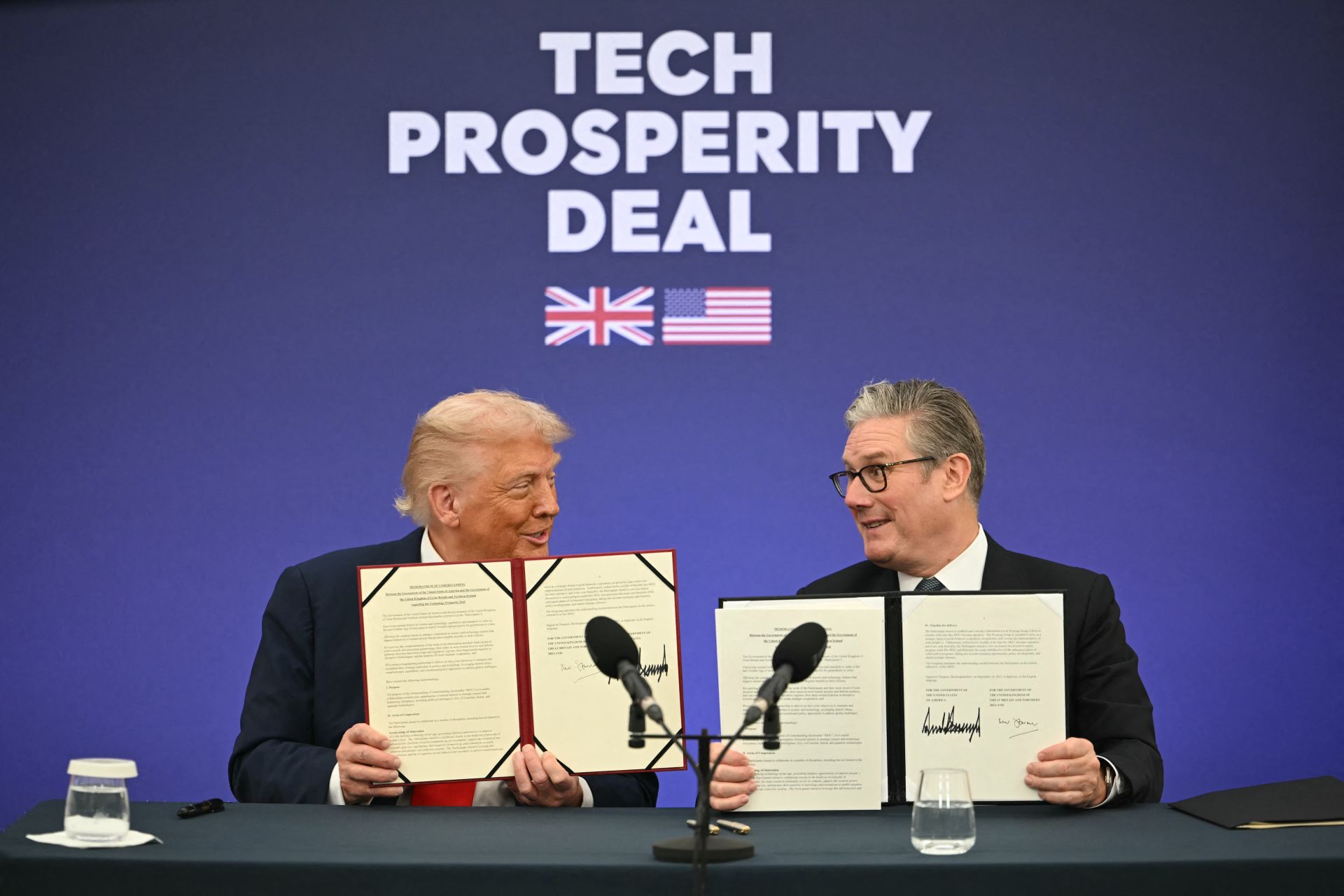 Trump and Starmer Seal Historic 205 Billion Dollar Tech Deal