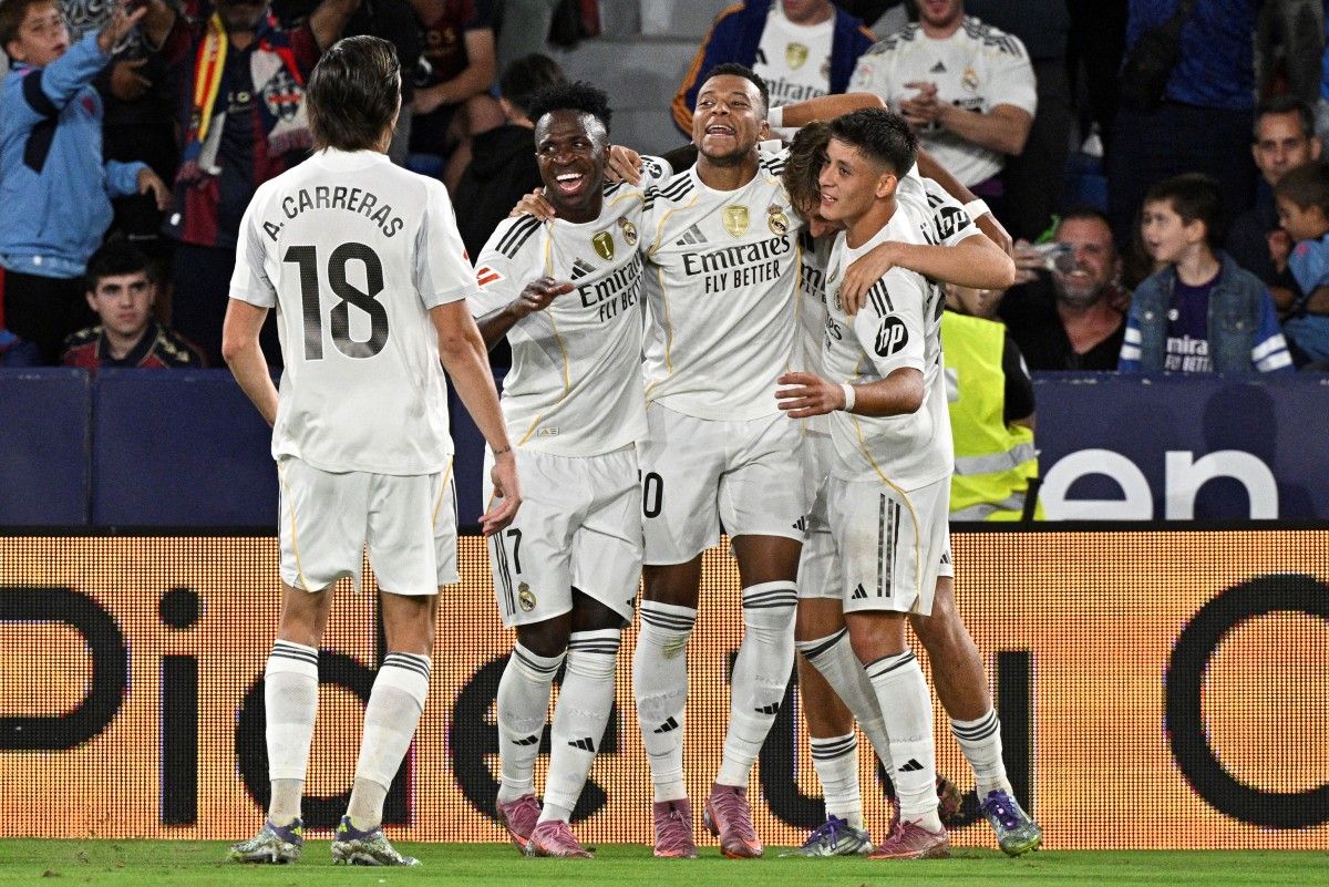 Real Madrid Thrash Levante As Mbappe Hits Brace