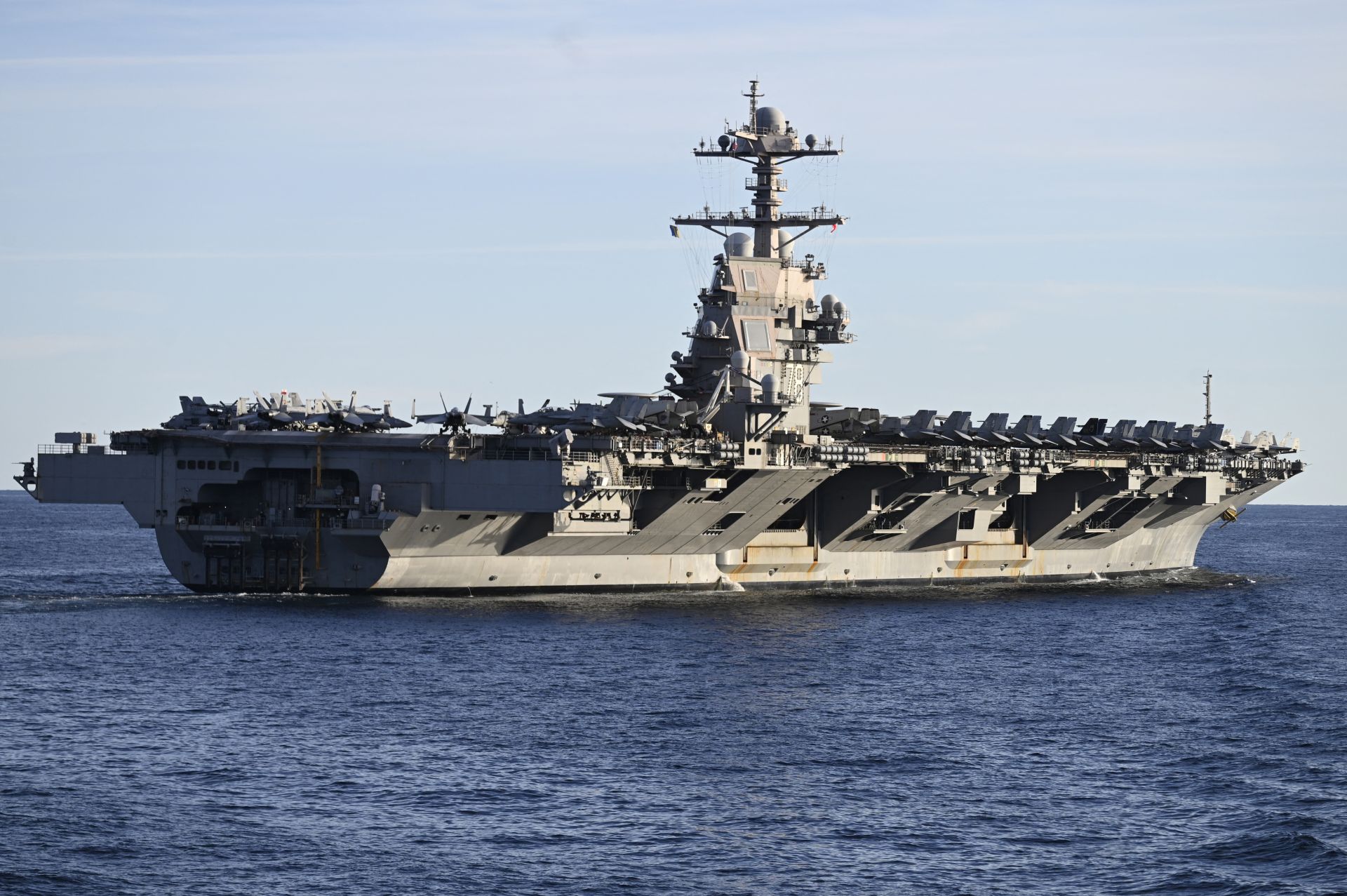 US Aircraft Carrier Arrives in Latin America to Boost Anti-Drug Operation