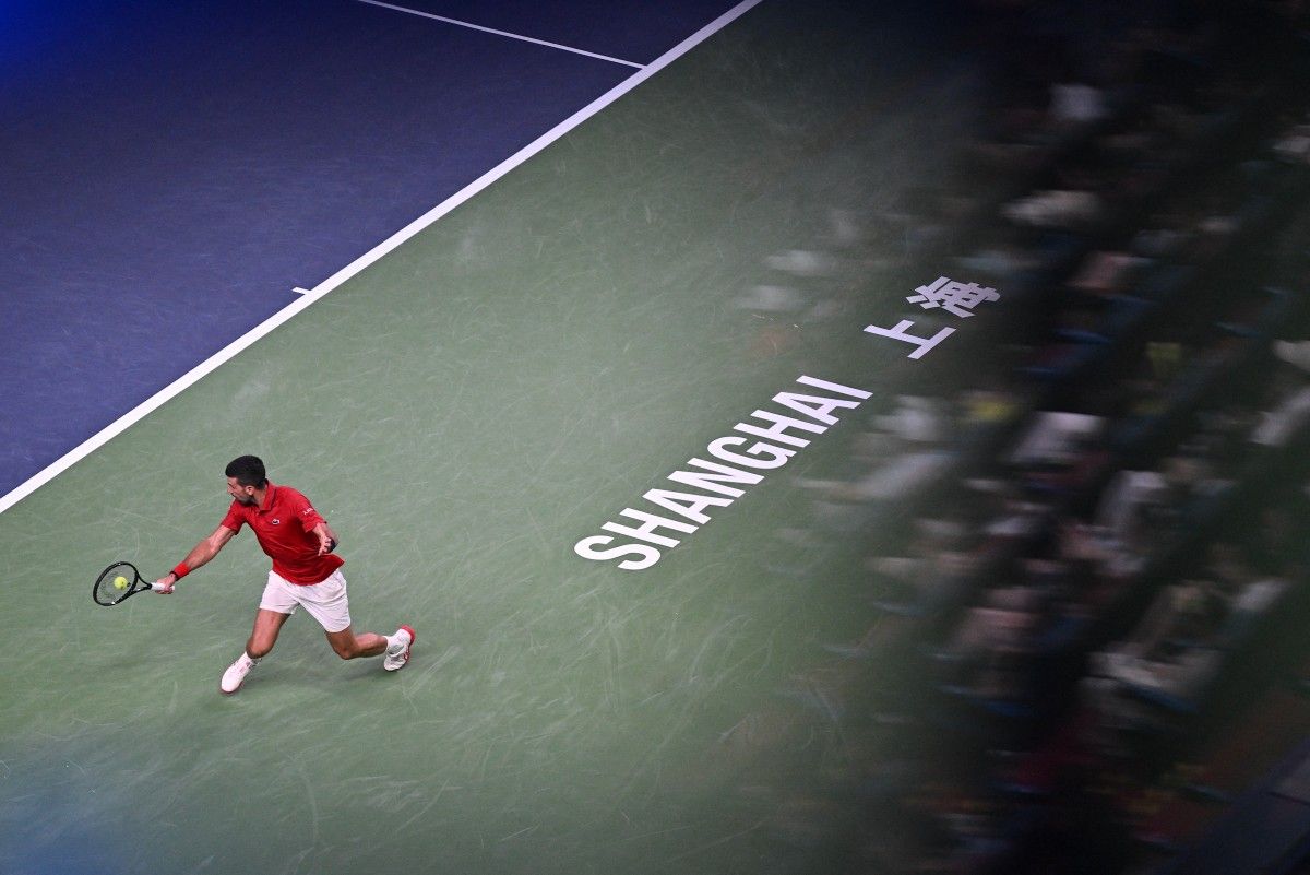 “Suffering” Djokovic Fights Past Cilic in Shanghai Opener