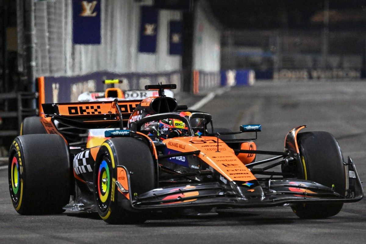Piastri Sets Pace in Chaotic Singapore Second Practice