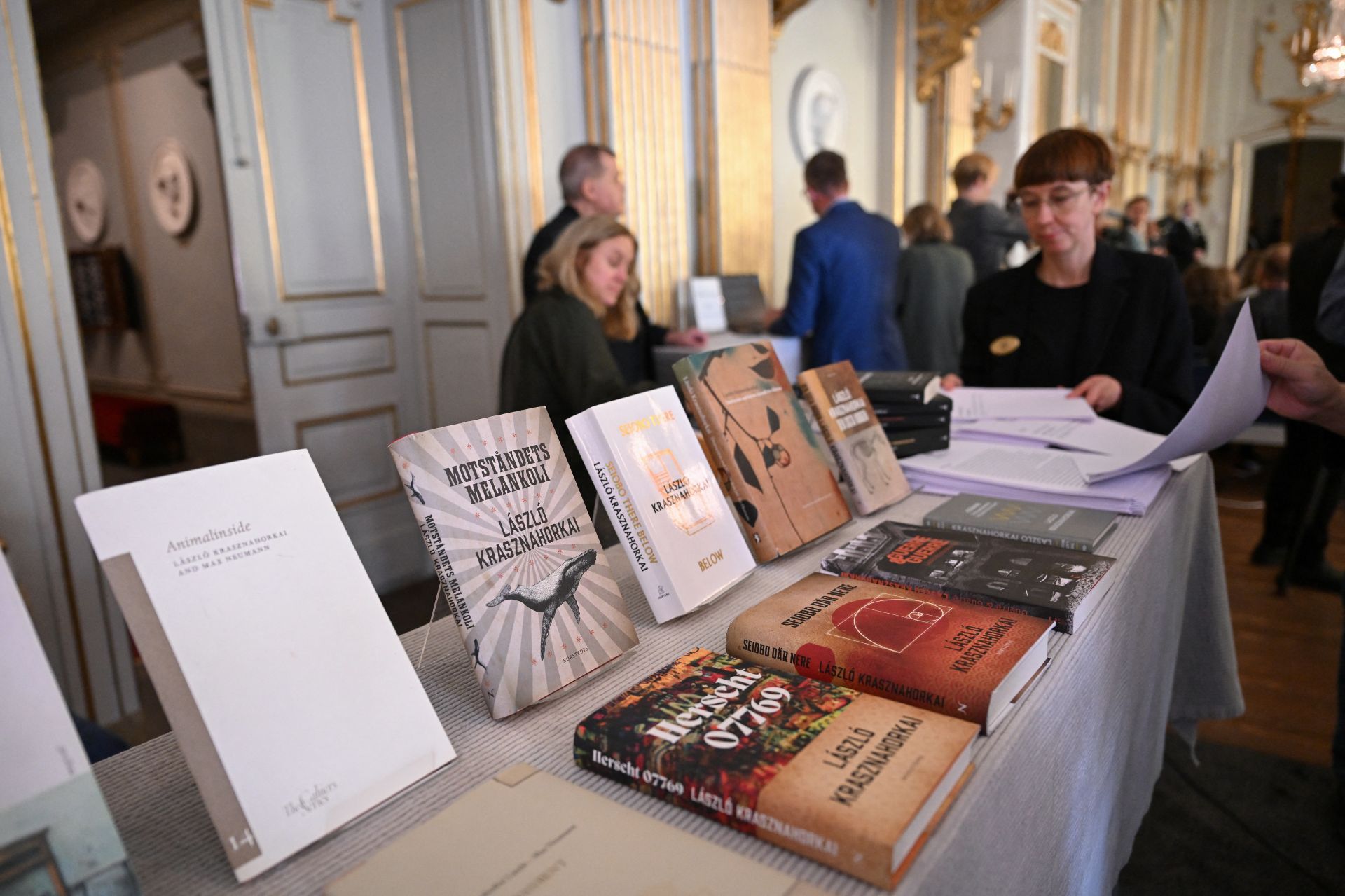 Hungary’s Laszlo Krasznahorkai Wins Nobel Literature Prize