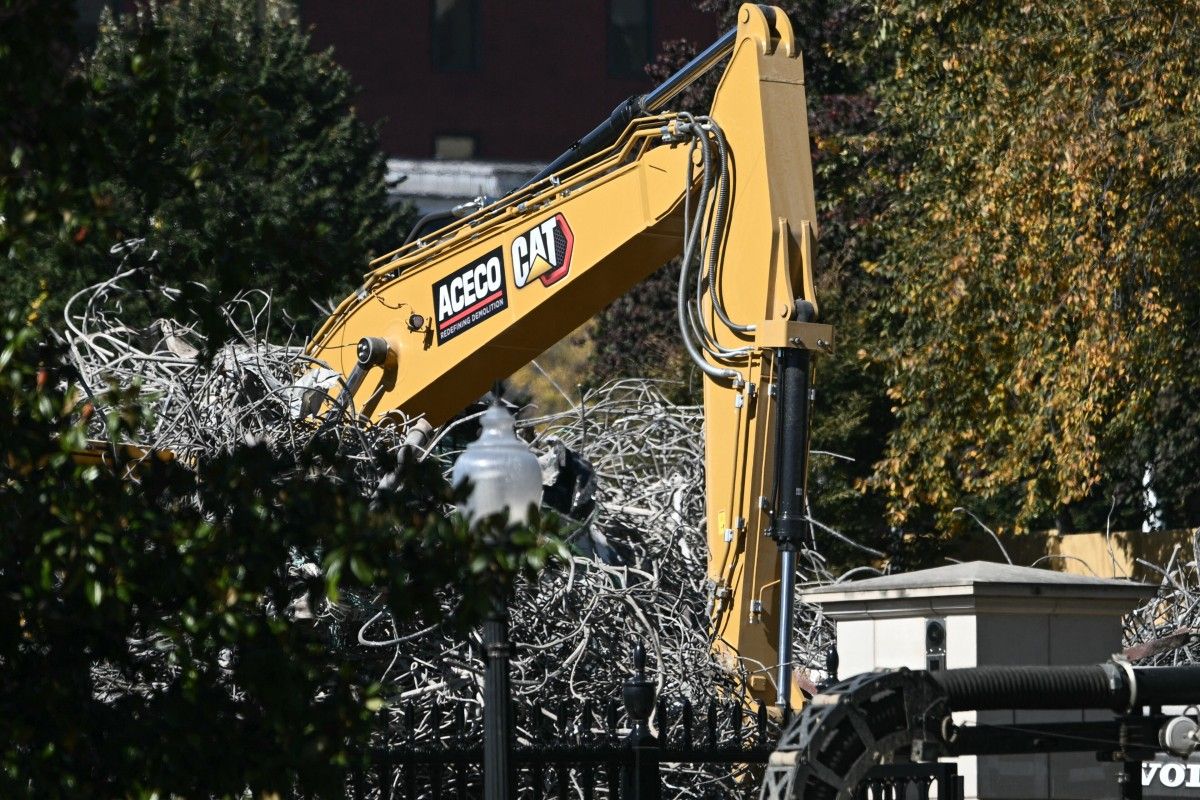 Trump Completes Demolition of White House East Wing