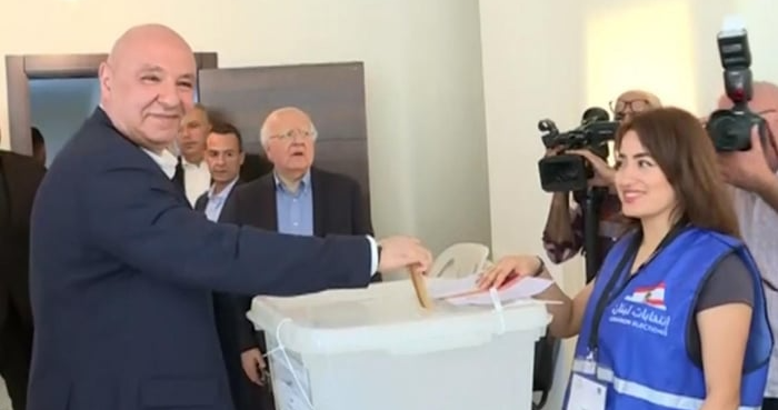 J. Aoun Calls for Votes 'for Those Who Will Contribute to Reconstruction' of South Lebanon