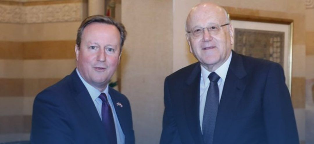 Cameron Expresses Concern over Tensions in Southern Lebanon