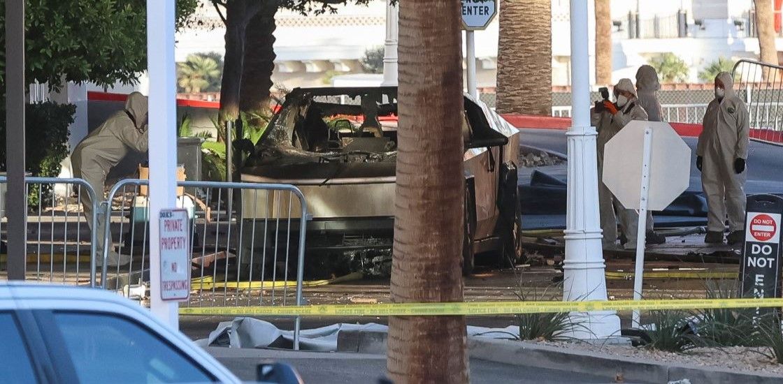 Vegas Tesla blast Suspect's Motive Unknown as Death Ruled Suicide