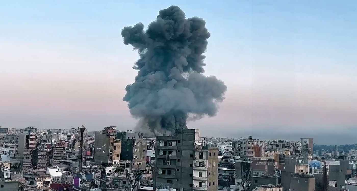 Israel Pounds South Beirut as Hezbollah Launches New Rocket Attack