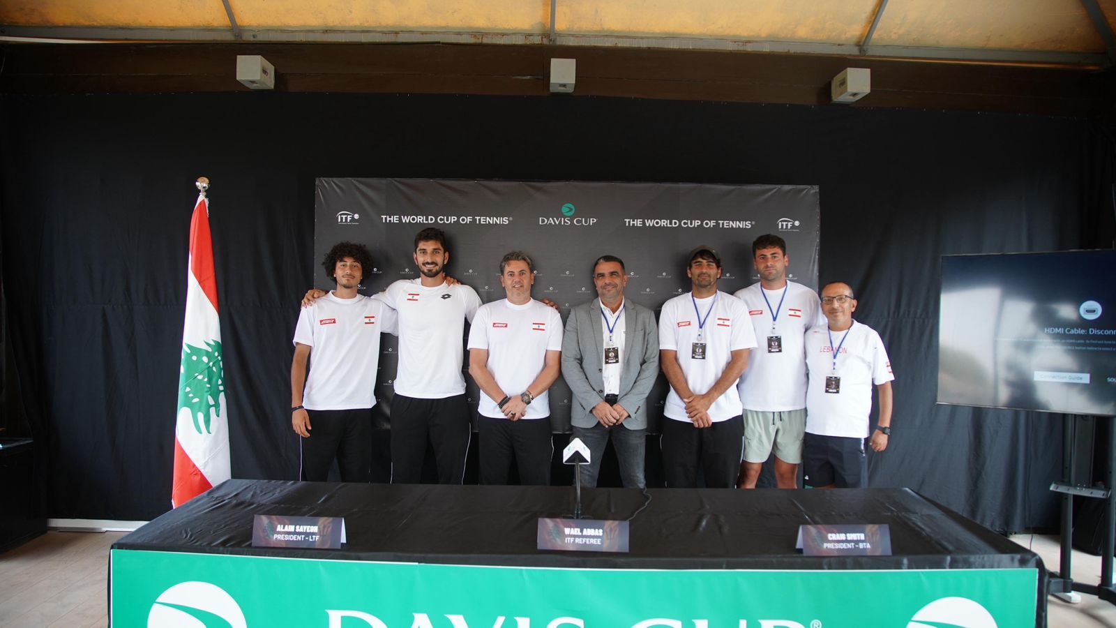 Davis Cup: Lebanon Kicks Off Its Campaign Against Barbados in Cairo