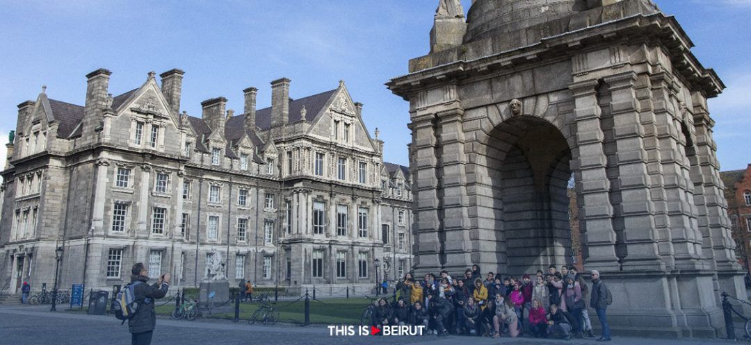 Irish Students Protest Israel's Actions in Gaza at Trinity College