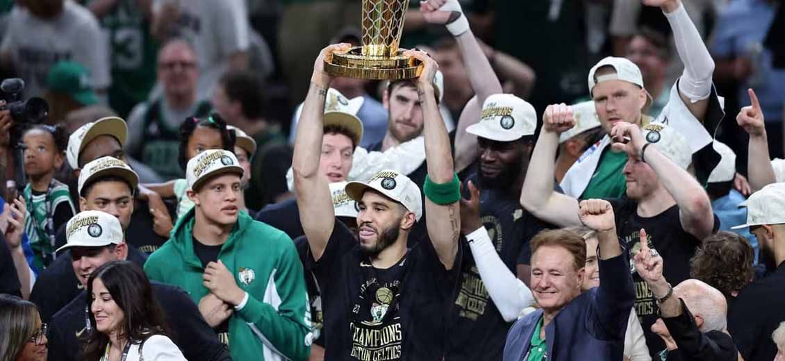 Celtics Rout Mavericks to Win Record 18th NBA Championship