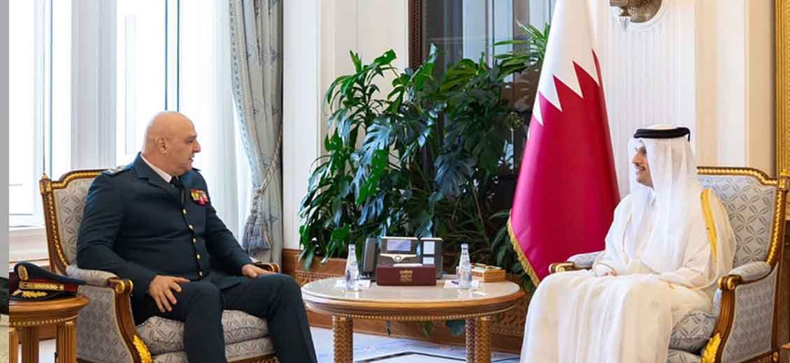 Gen. J. Aoun’s Visit to Qatar: Continuous Support to the Army