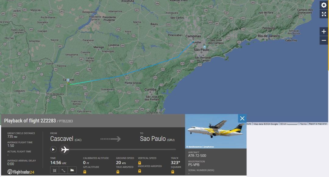 Plane Crash in Brazil Leaves All Passengers Dead