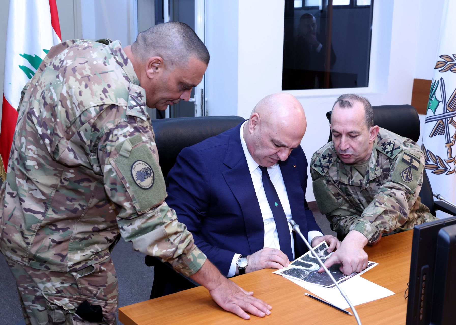 President Aoun Honors the Army in South Lebanon on the Eve of Independence Day