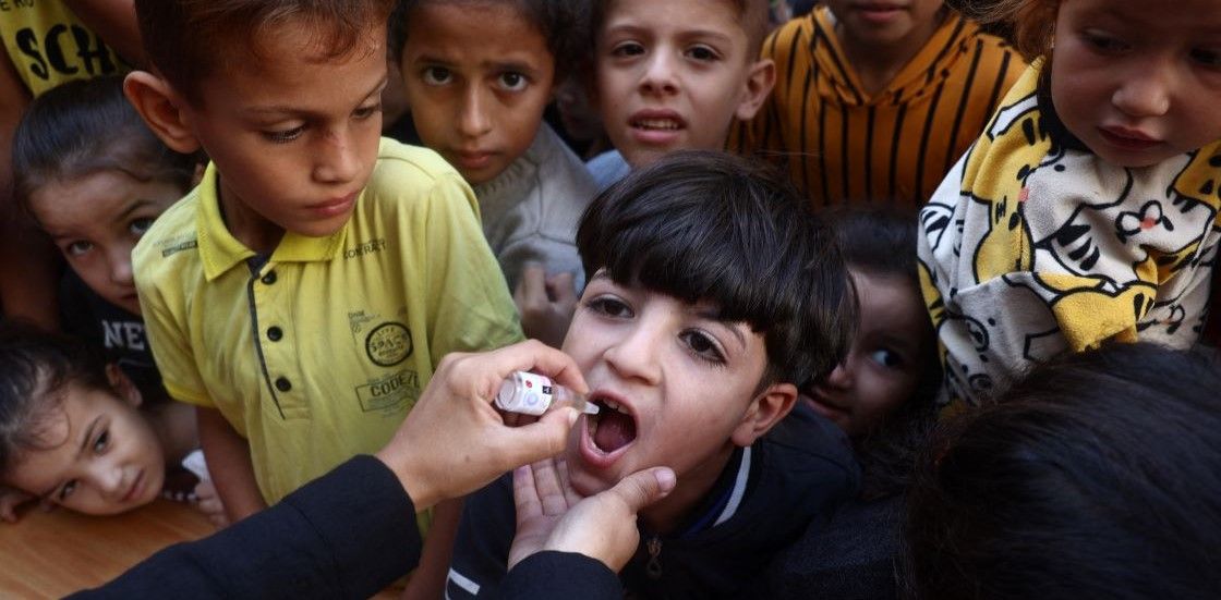 WHO Suspends Polio Vaccination in Northern Gaza Amid Escalating Violence