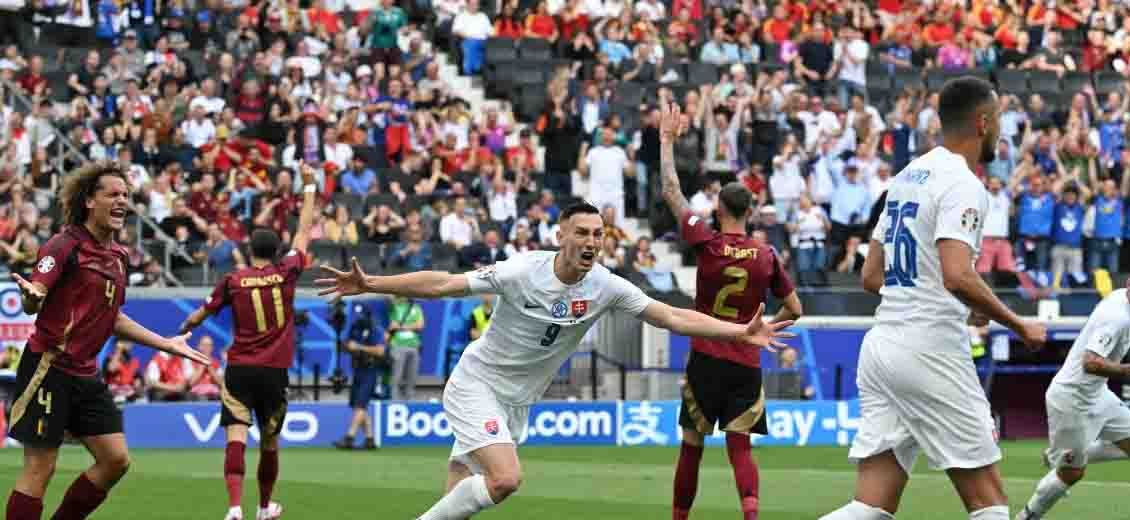 Schranz Strikes as Slovakia Beat Belgium at Euro-2024