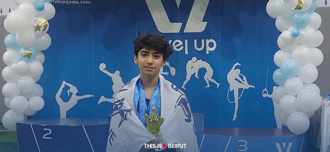 Gymnastics: Lebanese Matteo el-Beyrouthi Shines in the UAE