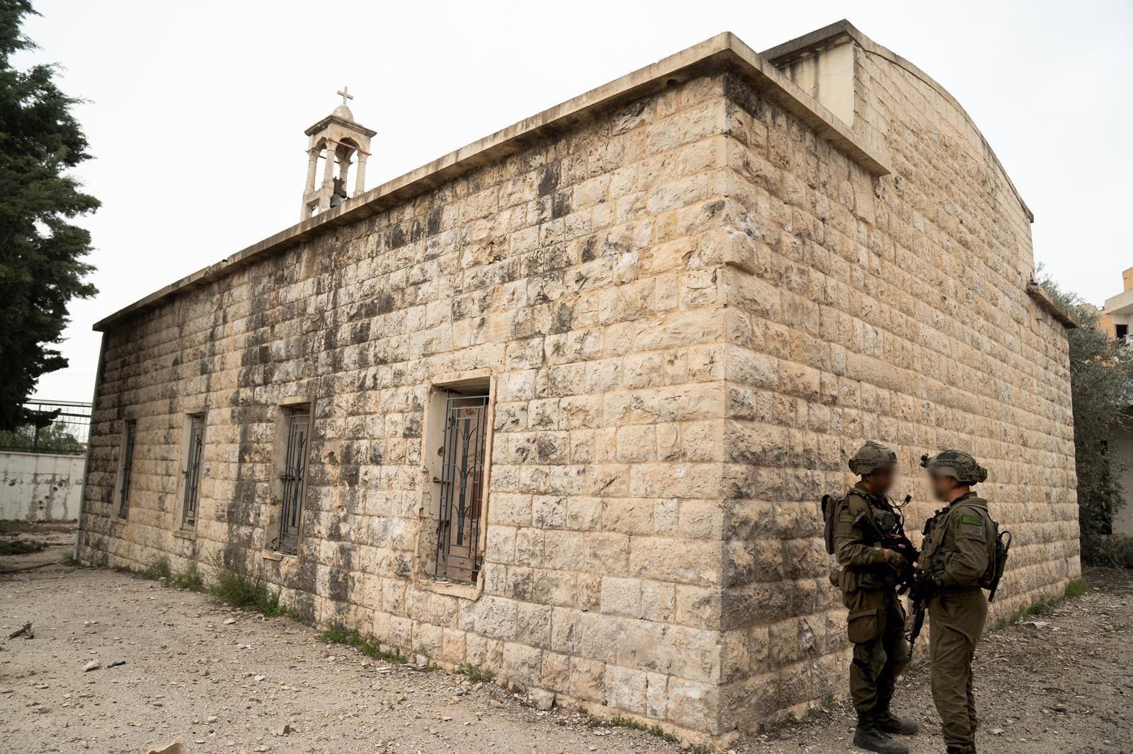 IDF Unveils Hezbollah Tunnel Built Beneath South Lebanon Church