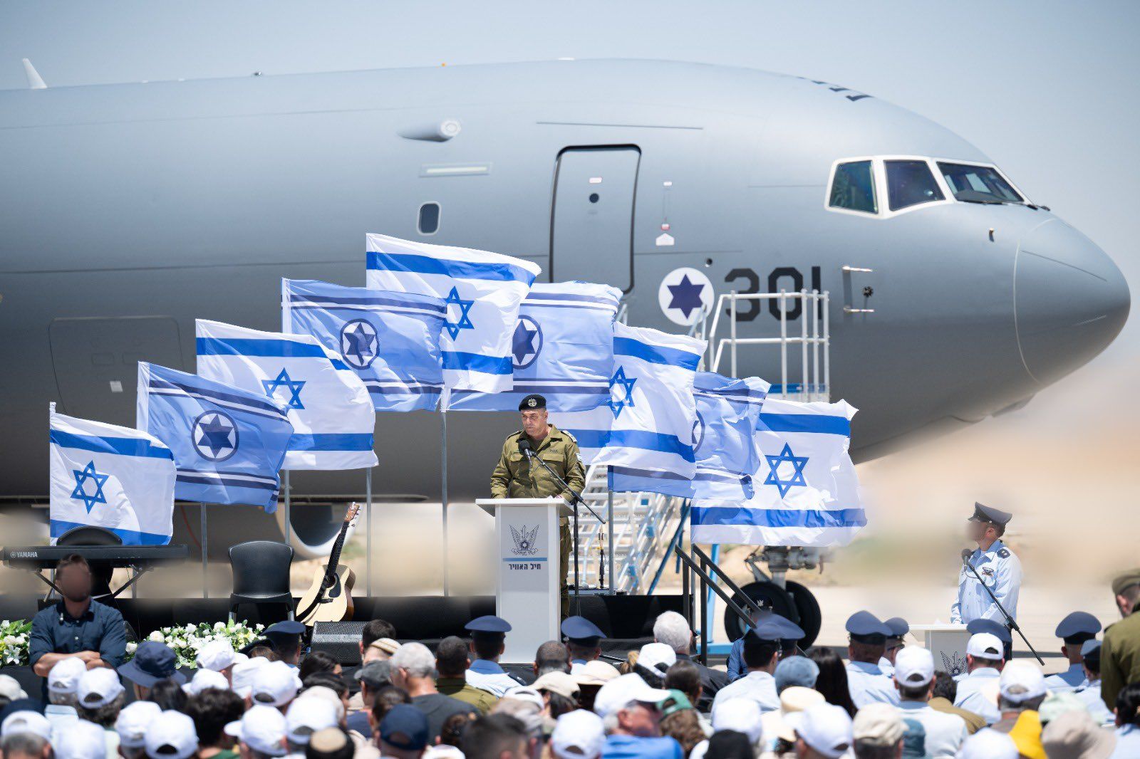 Israel Unveils First KC-46 “Gideon” Tanker Aircraft