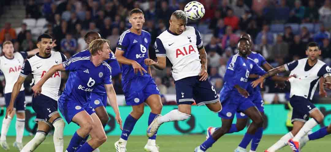 Football: Vardy Strikes as Leicester Hold Misfiring Spurs