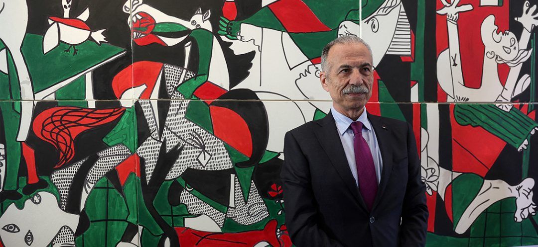 First Palestinian Ambassador to Spain Submits Credentials